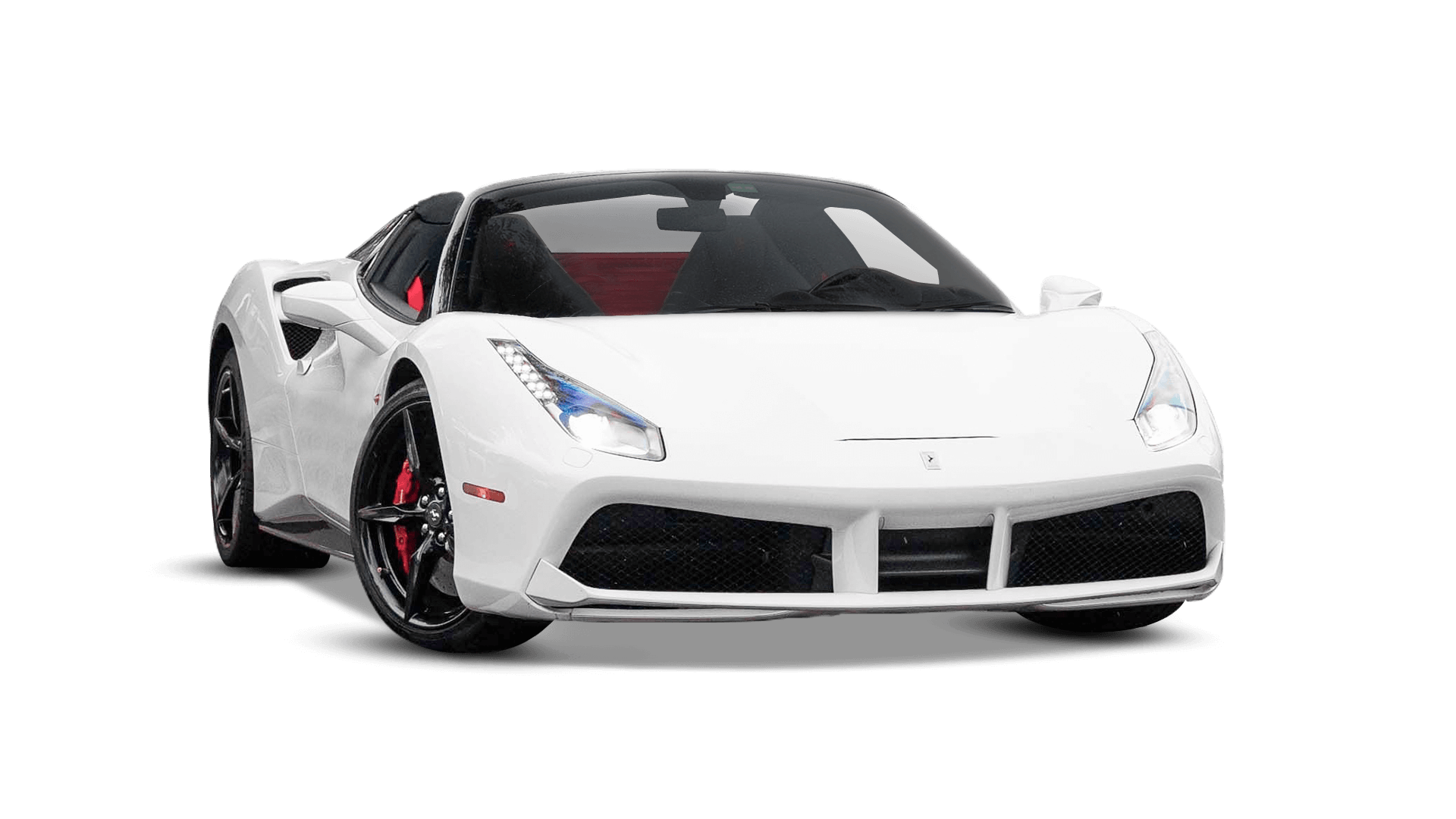 Ferrari 488 Spider White in Miami